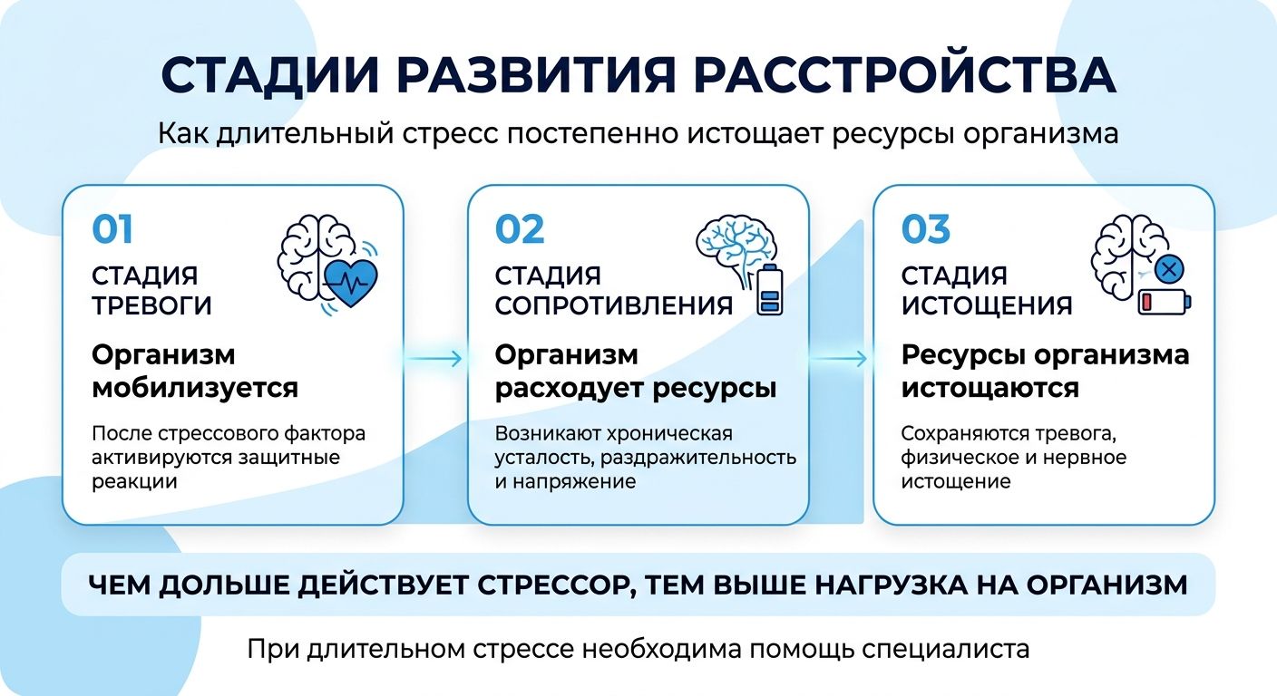 Лечение стресса в городе Тавда инфографика